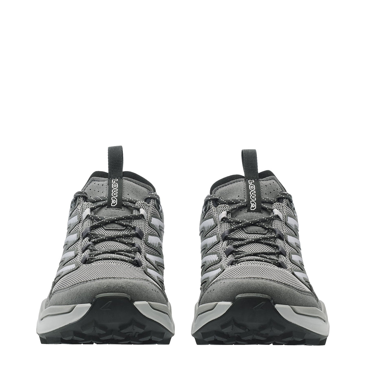 Men's LOWA MADDOX PRO LO hiking shoe in GREY/GREY for hiking. SKU 3116409030