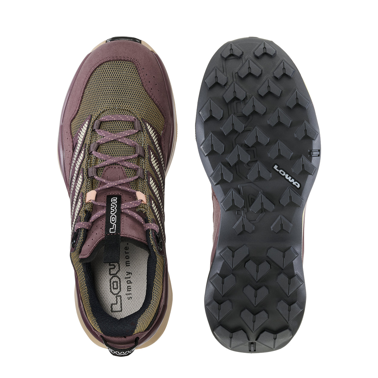 MADDOX PRO LO WS  - BROWN ROSE/PEACH
