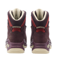 Women's LOWA RENEGADE EVO GTX MID WS hiking boot in BROWN ROSE/CLAY with GORE-TEX waterproof protection for hiking and mountain use. SKU 3219165108