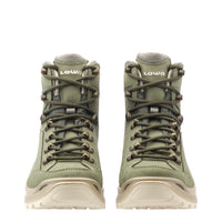 Women's LOWA RENEGADE EVO GTX MID WS hiking boot in SAGE with GORE-TEX waterproof protection for hiking and mountain use. SKU 3219160934