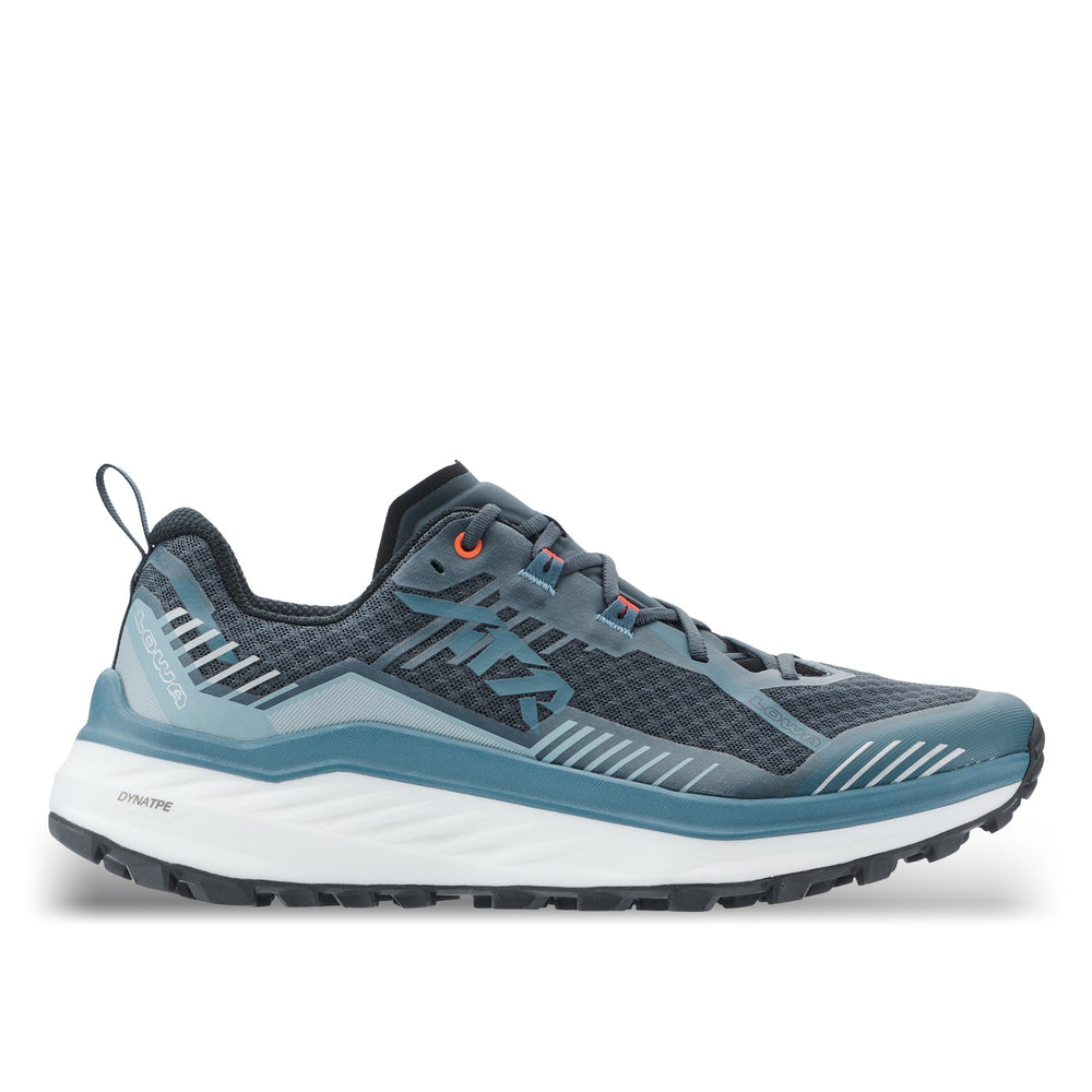 Men's LOWA SKYTERRA trail running shoe in NAVY MARINE/BLUE for trail running. SKU 3118706966